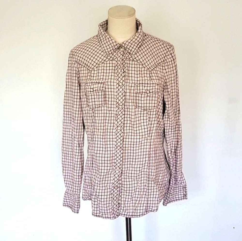 🤠Old Navy L Brown Plain Shirt